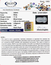 17.10/CT NATURAL KESHI PEARL